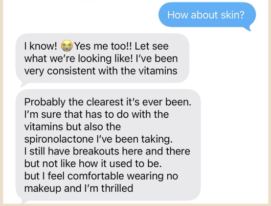 Client testimonial